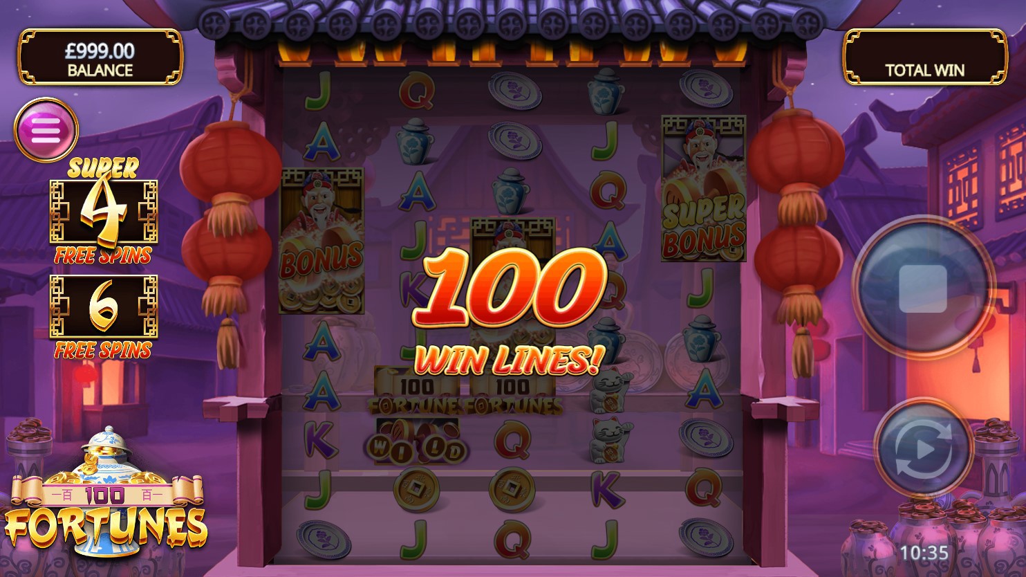 100 Fortunes™